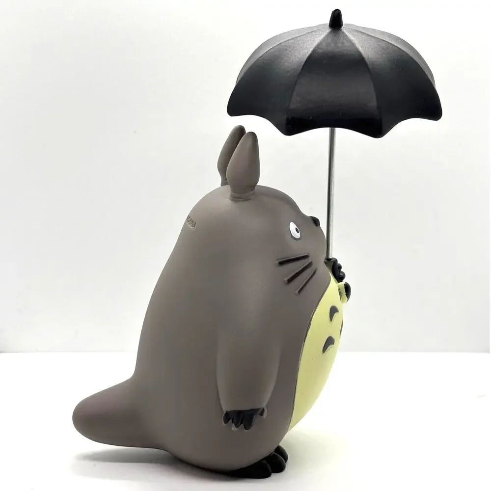 My Neighbor Totoro, Big Totoro Figurine with Umbrella, Studio Ghibli - New